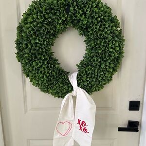 Valentines Wreath Sash
